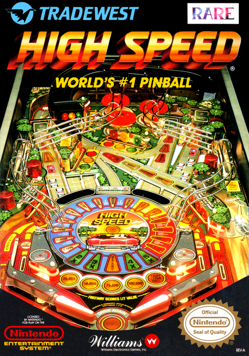 High Speed (USA) box art